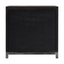 Midas Large Recycled Elm Wood 2 Door Cabinet