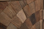 Midas Large Recycled Elm Wood 2 Door Cabinet