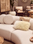 Lovina Wood and Natural Rattan Armchair