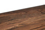Kerala Recycled Natural Wood Console Table with Curved Legs