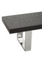 Ulmus Black Elm Wood Bench