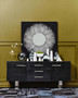 Ulmus Black Elm Wood Sideboard