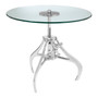 Maxi Crank Mechanism Metal/Glass Table