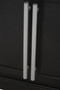 Lyon Black Oak Wood Tall Cabinet