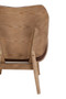 Vinsi Brown Leather Effect Chair