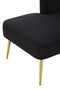 Heather Black Right Hand Chaise Longue