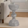 Matin Large Textured Aluminium Side Table