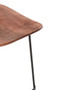 Nandri Acacia Wood with Black Frame Bar Stool