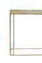 Ella Gold Console Table with Mirror Top