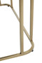 Ella Gold Coffee Table with Mirror Top