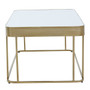 Ella Gold Coffee Table with Mirror Top