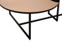 Cercle Smoked Mirror 2 Tier Coffee Table