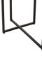 Cercle Smoked Mirror 2 Tier Side Table