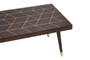 Naro Mango Wood And Gold Finishing Coffee Table