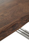 Hampstead Natural and Silver Dining Table
