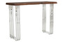 Hampstead Natural And Silver Console Table