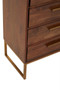 Gaya Mango Wood Chest of 5 Drawers