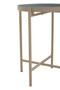 Corra Grey Enamel Top Set Of Three Side Tables