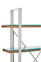 Kerala Natural Recycled  Wood Four Tier Shelf Unit