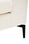 Avignon 3 Seat Textured Fabric Cream Sofa
