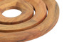 Pazel Acacia Wood 3 Piece Round Trivet Set