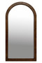 Mota Burl Wood Design Arched Full Length Wall Mirror