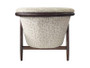 Sieno Natural Jacquard Lounge Chair
