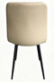 Tiana Cappuccino Faux Leather Set of 4 Dining Chairs