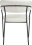 Tamzin Ivory Boucle Effect Dining Chair