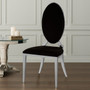 Eliza Black Velvet Dining Chair