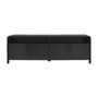 Hantay Black Finish Curved  Media Unit