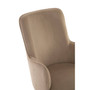 Eliza Beige Velvet Dining Chair
