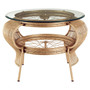Mantis Champagne Gold Finish Table