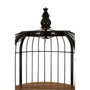 Mantis Small Black Finish Birdcage Shelf Unit