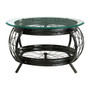 Mantis Black Finish Coffee Table