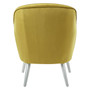 Louxor Mustard Velvet Armchair