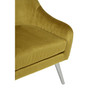 Louxor Mustard Velvet Armchair