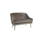 Louxor Grey Velvet Sofa