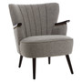 Hampstead Grey Fabric Armchair