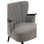 Hampstead Grey Fabric Armchair