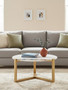 Vizzini Agate Marble Top Round Coffee Table