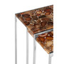 Relic Nest Side Tables With Agate Stone Top