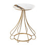 Vizzini Marble and Agate Side Table