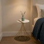 Vizzini Marble And Agate Round Side Table