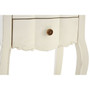 Loire 2 Drawer White Bedside Table