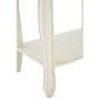 Loire 2 Drawer White Bedside Table