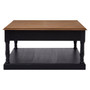 Loire 1 Drawer Black Coffee Table