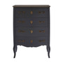 Loire 4 Drawer Dark Grey Chest
