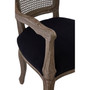 Loire Black Fabric Chair Loire Black Fabric Chair