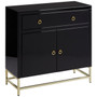 Kensington Townhouse Black Cabinet